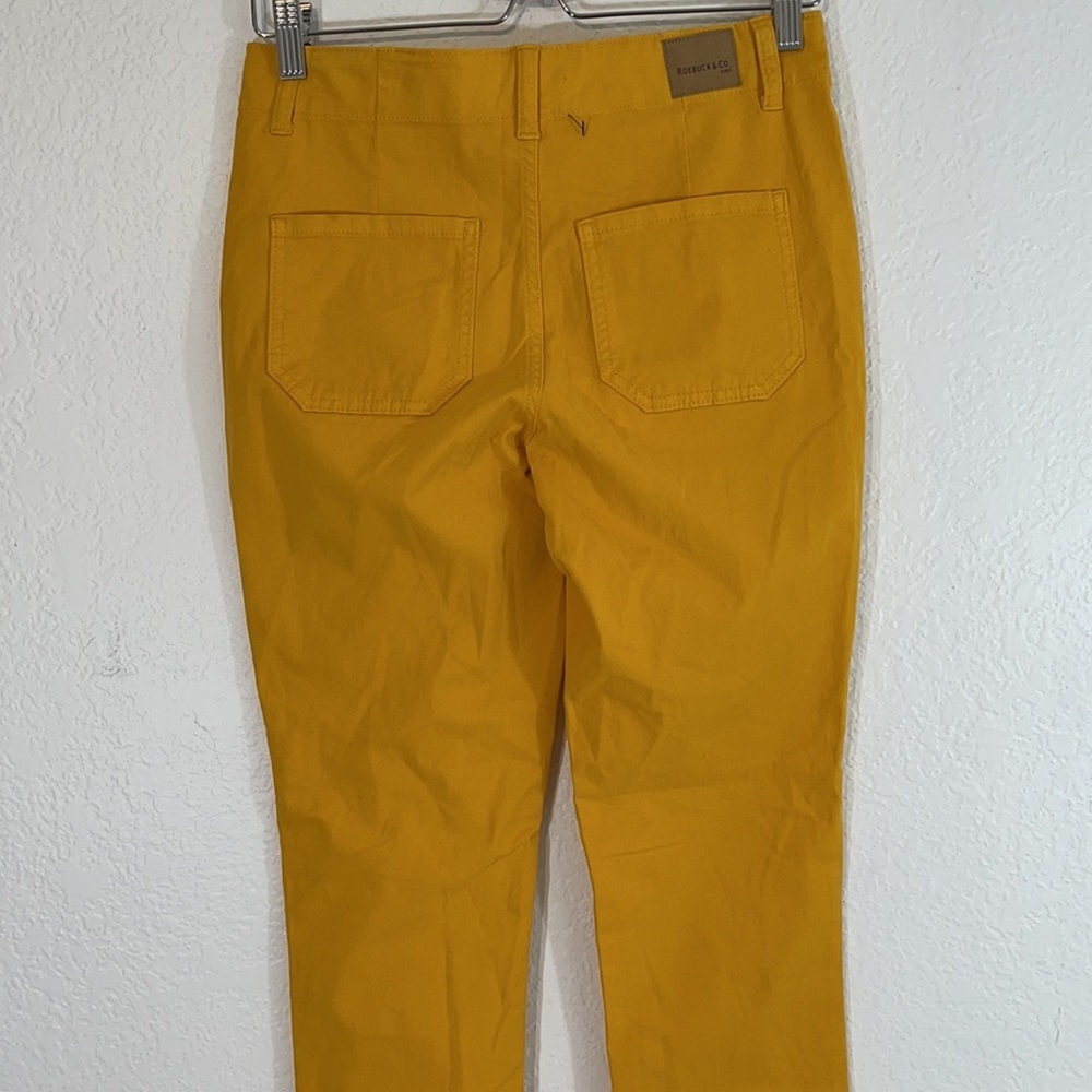 ROEBUCK CO. ANKLE SKINNY UTILITY CHINO ANKLE PANT MID RISE SIZE 4 NEW - Picture 5 of 11